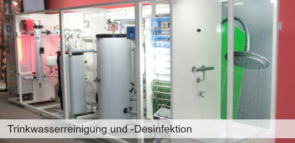 Trinkwasserreinigung und -Desinfektion - Bau Bildung Sachsen