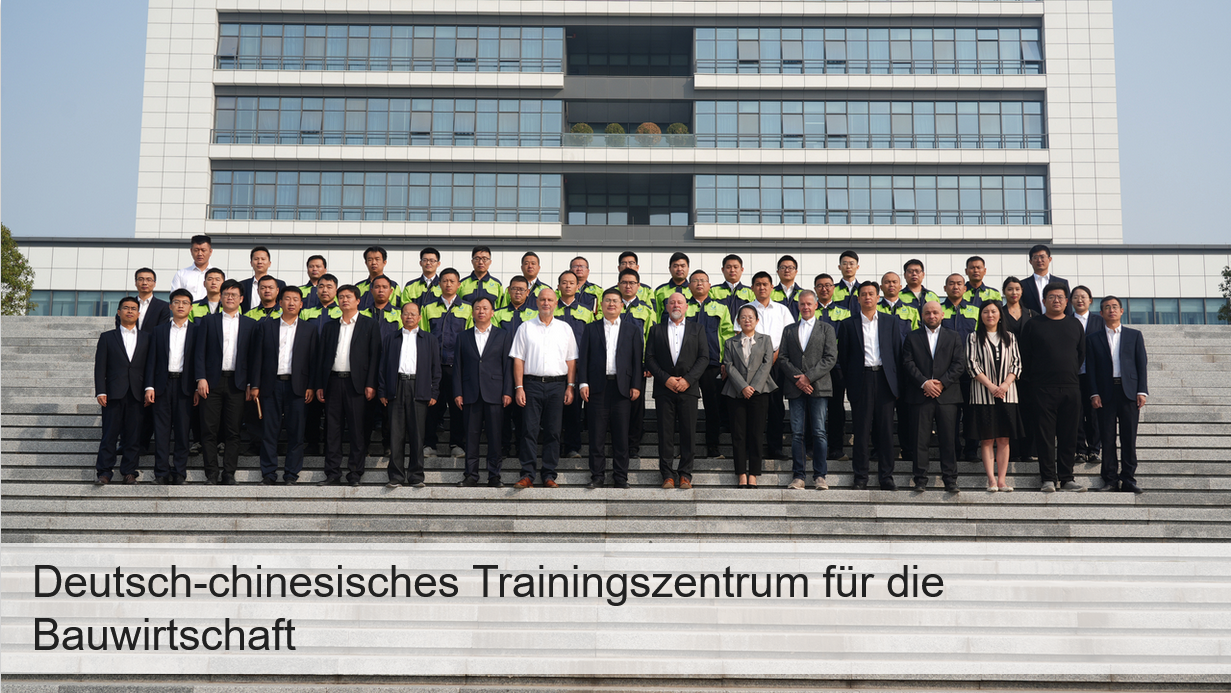 Deutsch-chinesisches Trainingszentrum für die Bauwirtschaft - Bau Bildung Sachsen